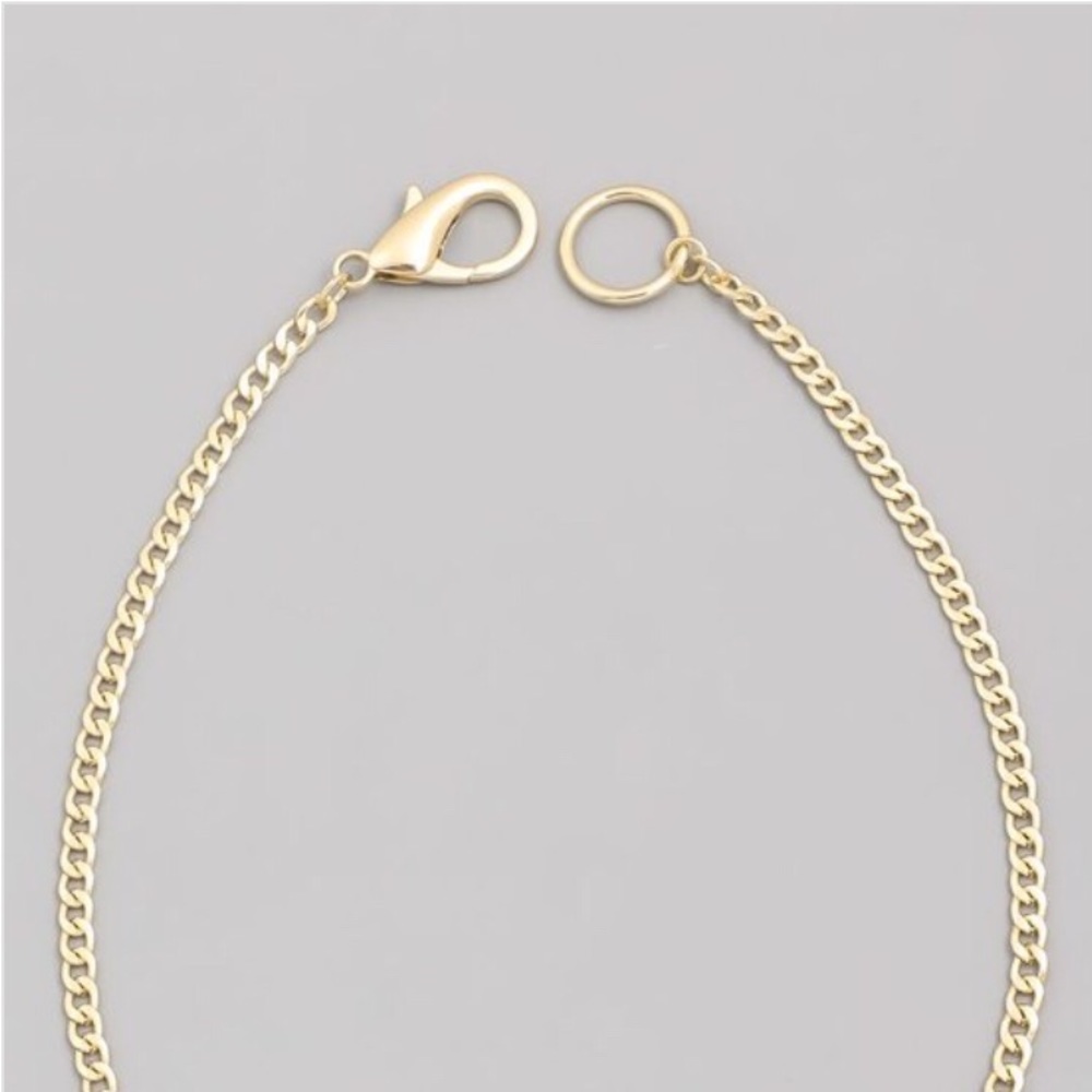 Small Gold Dog Chain with Swell Clasp